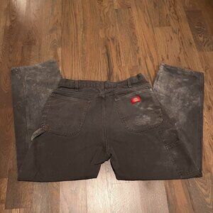 Dickies Men's Grey and Black Trousers